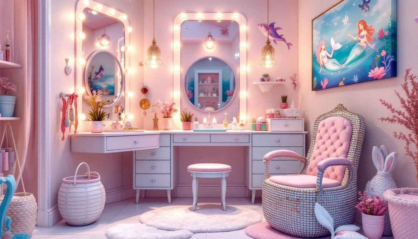 Mermaid Vanity Salon