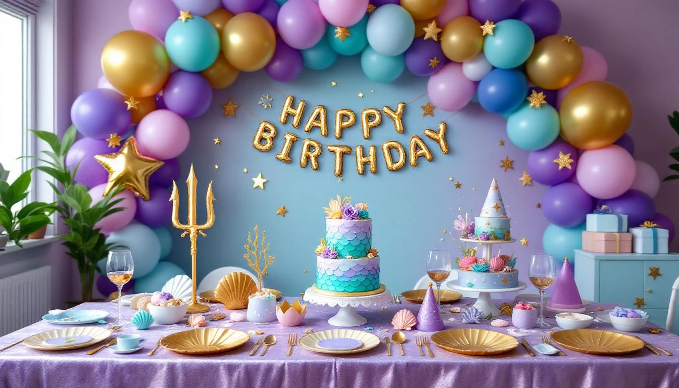 Mermaid Birthday Party